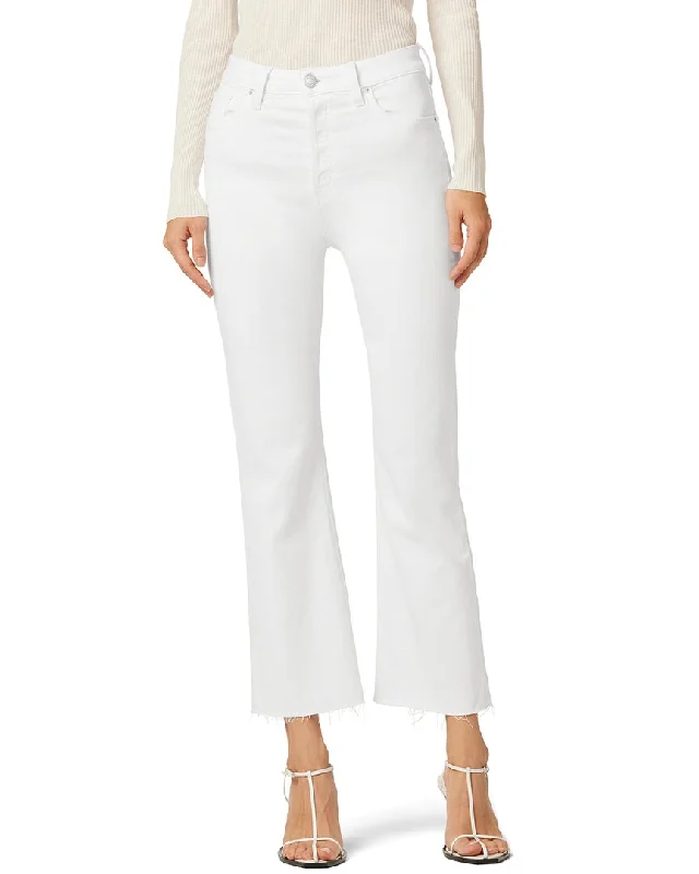 Design Perception Formal wide-leg trousers HUDSON Jeans Faye Ultra High-Rise Bootcut Crop White Jean Design Perception Formal wide-leg trousers HUDSON Jeans Faye Ultra High-Rise Bootcut Crop White Jean