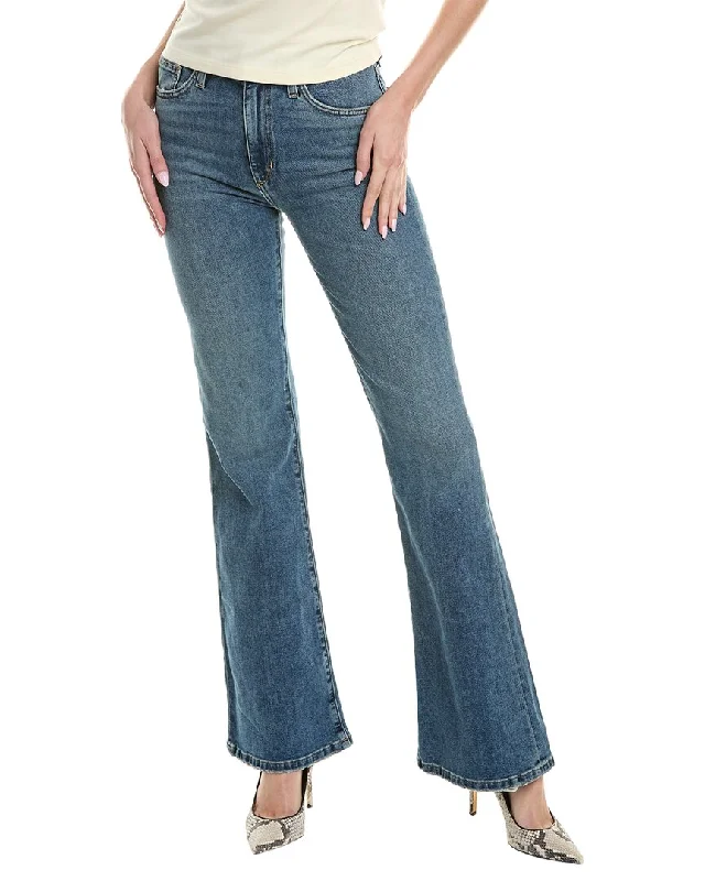 Windbreaker fashion Colorful chino pants JOE’S Jeans Petra High-Rise Flare Jean
