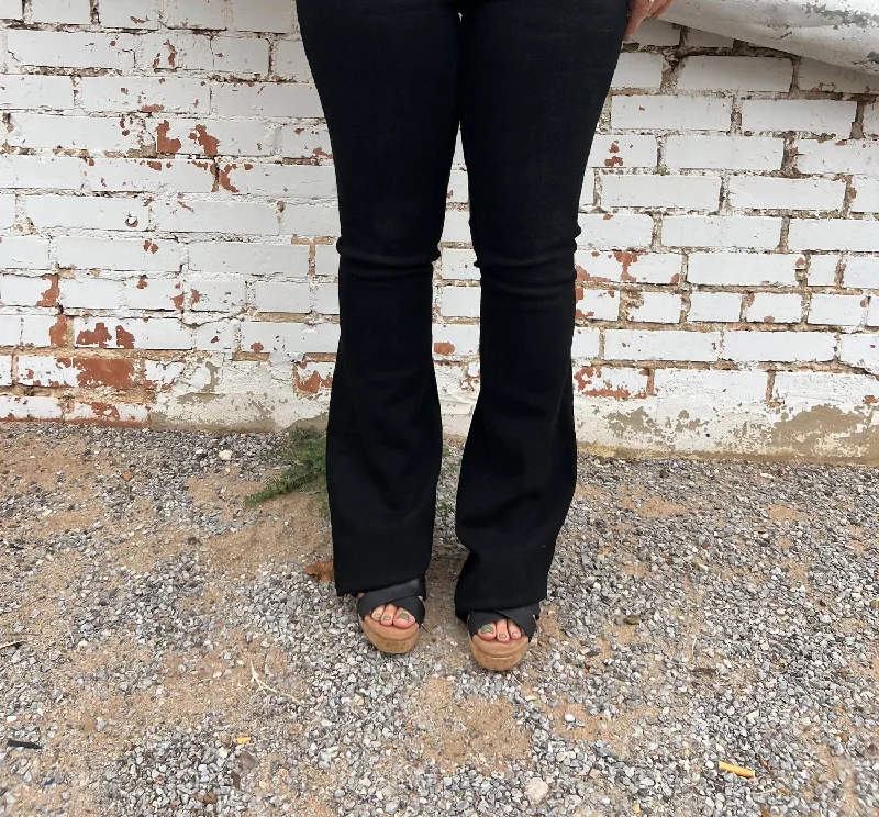 Street Sports Style Patterned women’s trousers Laney Blackwell Flare Jeans