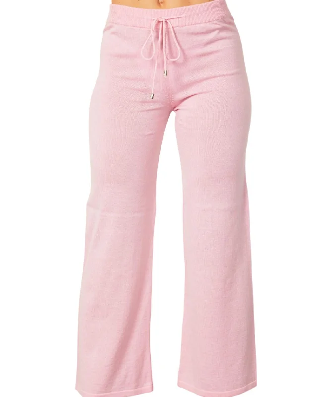 Cool Style Lounge Pant In Blush