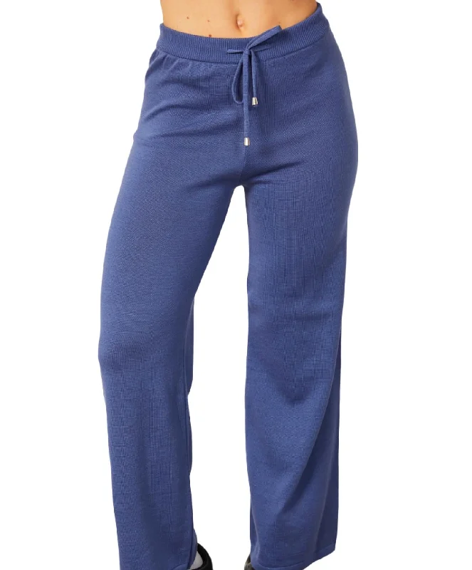 Street Style Suit Lounge Pant In Denim