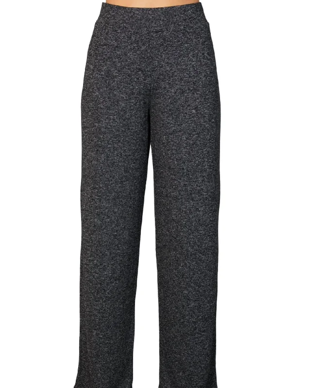 Sports Casual Style Lounge Pant In Steel