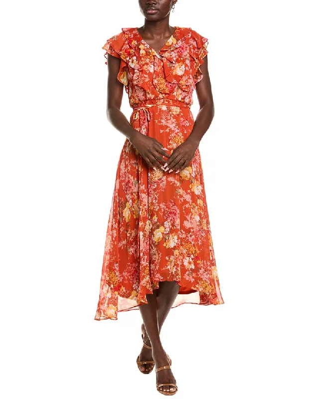Free and comfortable Maison Tara Chiffon Midi Dress