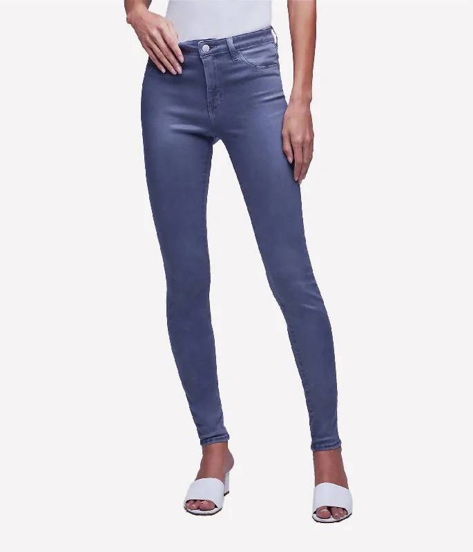 Amazing design Women’s denim capris Marguerite High Rise Skinny Jean In Gris Coated Amazing design Women’s denim capris Marguerite High Rise Skinny Jean In Gris Coated