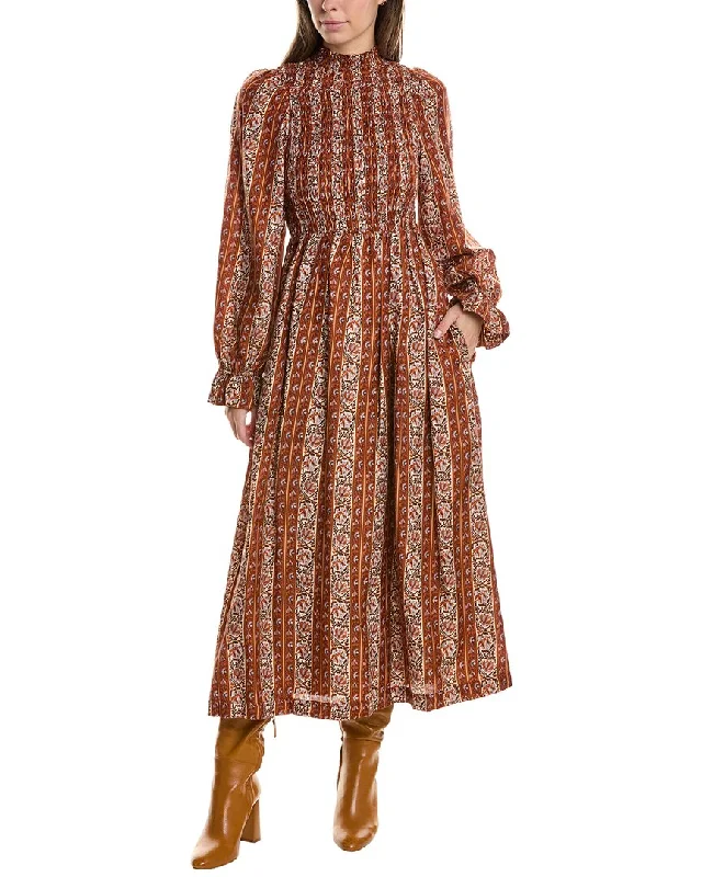High waist design Marie Oliver Freddie Silk-Blend Dress