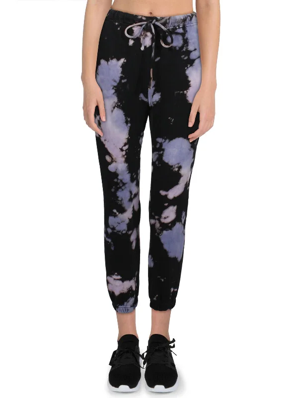 Innovative Design Tie-dye print pants Milan Womens Comfy Cozy Jogger Pants