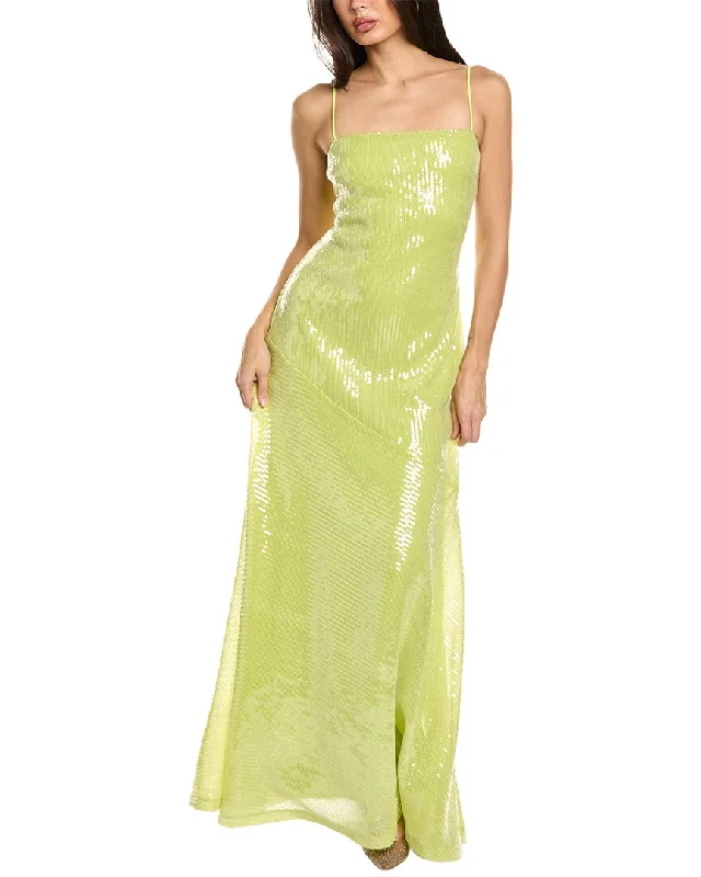 Leisure Travel ML Monique Lhuillier Neomi Sequin Gown