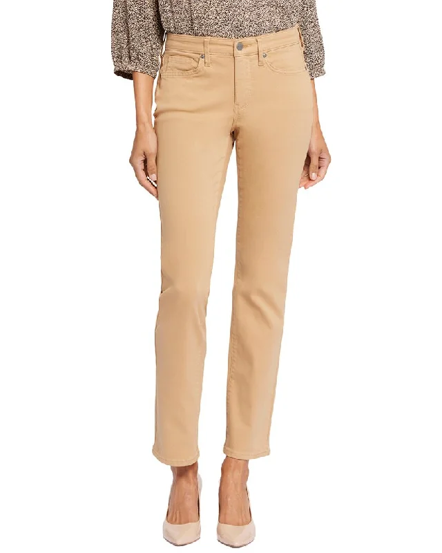 Windbreaker fashion Elegant formal pants NYDJ Sheri Slim Hazel Wood Jean