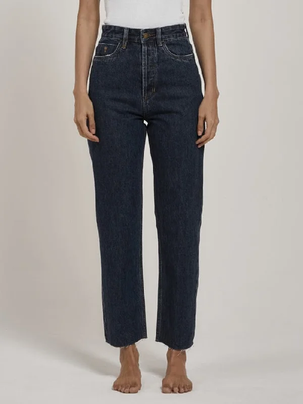 Hip-hop Style Embellished jeans Paige Jean - Dark Rinse Blue