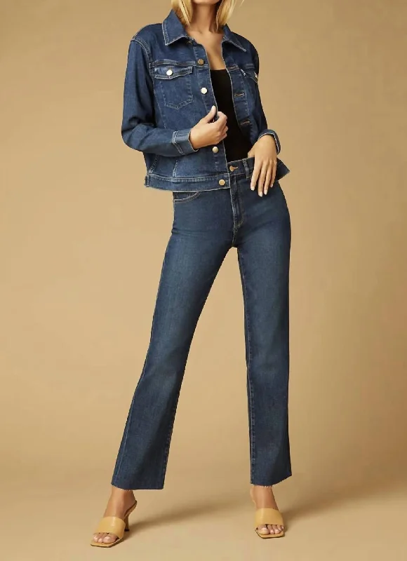 Low-key Luxury Formal work trousers Patti Straight Vintage In Seaborn Raw