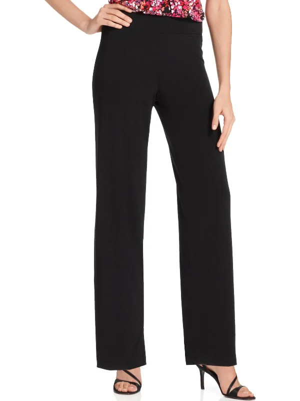 Elegant Style Comfortable denim trousers Petites Womens Wide Leg Pull On Palazzo Pants
