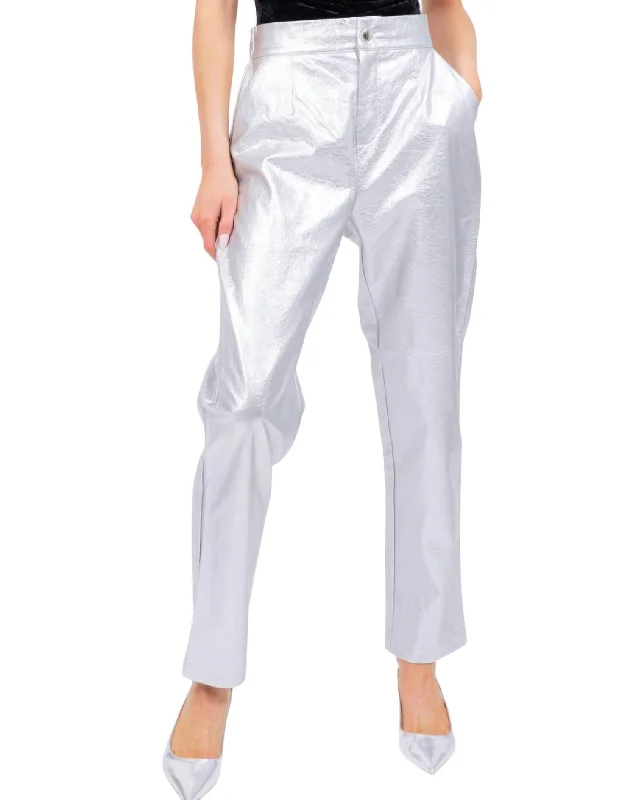 Single item design Phoebe Pants In Metal