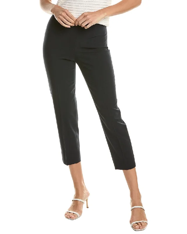Comfortable down Soft stretch trousers Piazza Sempione Audrey Wool-Blend Pant