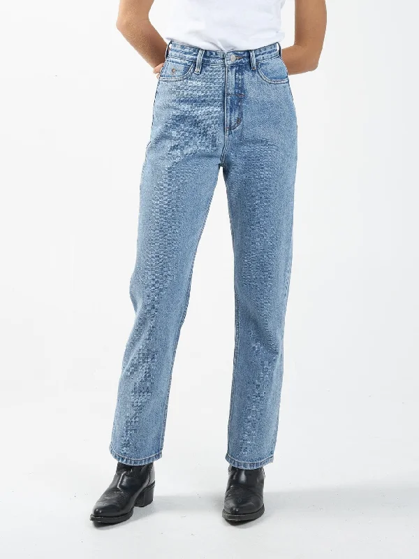 Single item design Mom jeans Pulp Jean - Vintage Timeworn Blue