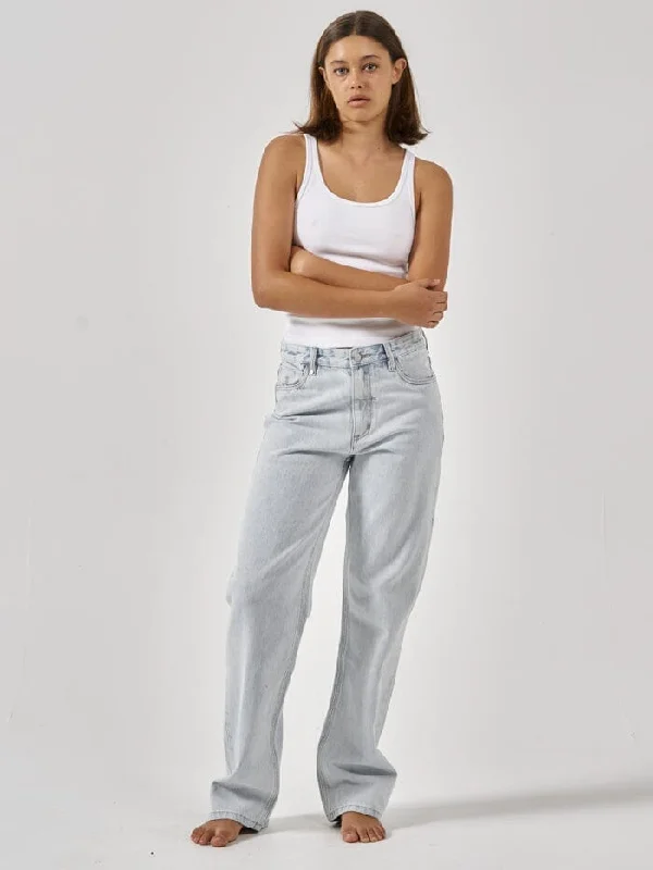 Warm Winter Series Skinny ripped jeans Rachel Jean - Faded Dust Blue