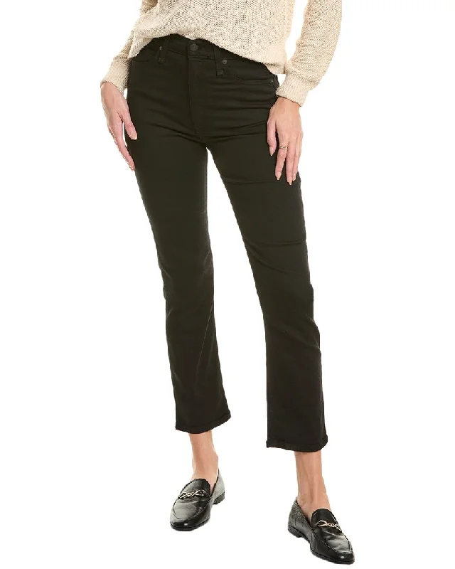 Elegant Classic Colorful chino pants rag & bone Fern Black High-Rise Slim Jean
