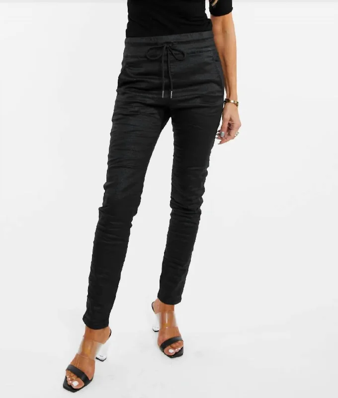 Fashionable and versatile Casual soft pants Shely Original Pants In Black