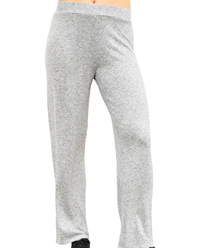 Minimal Style Solid Lounge Pant In Tin