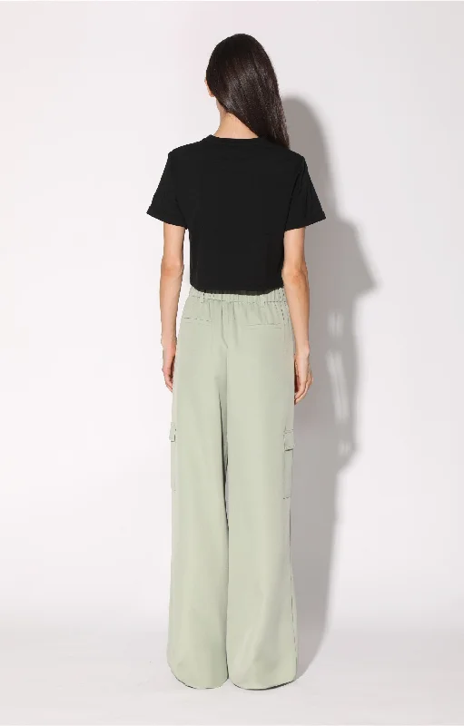 Street Sports Style Terry Pant, Jade