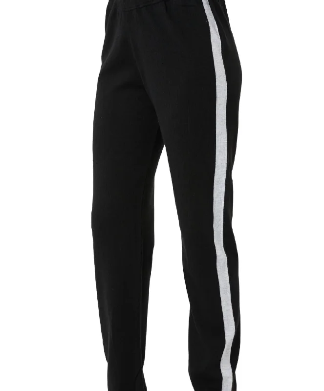 Sports outdoor style Track Pant In Blackfrost