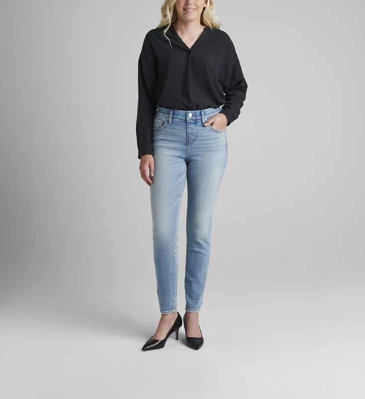 Sports Casual Style Stylish faux suede pants Valentina Skinny Jean In Los Angeles