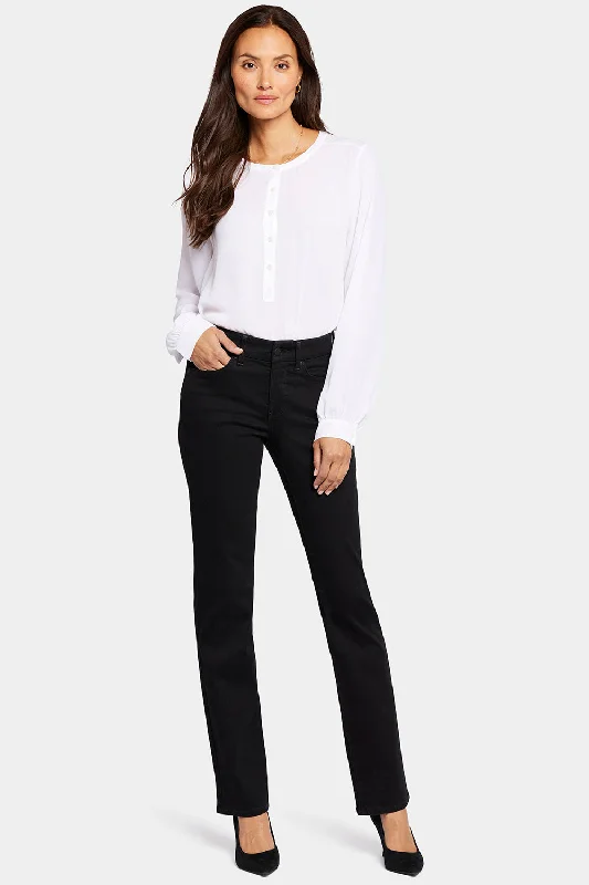 Classic Series Fashionable jeans Waist-Match™ Marilyn Straight Jeans - Black