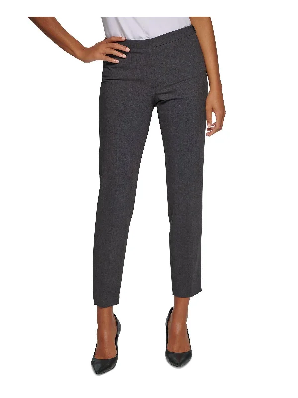 Street Letter Style Classy black trousers Womens Highline Ankle Dress Pants