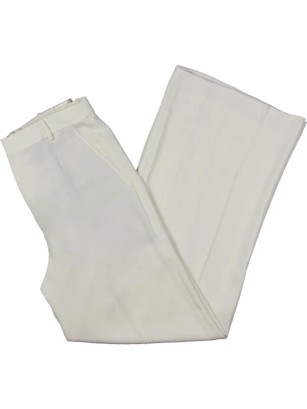 Round neck design Fashionable chinos Womens Wide Leg Business Dress Pants