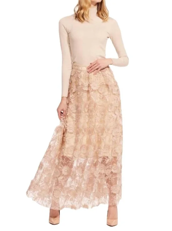 Fun and cute High-waist flared skirt Anova Skirt In Bloomsfield
