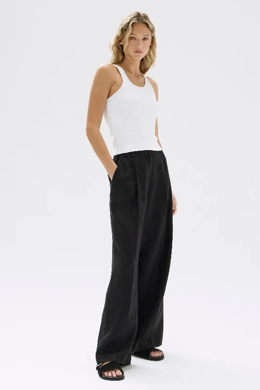 Noble Temperament Formal work trousers Aria Linen Pant
