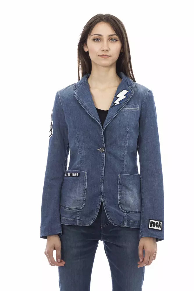 Wandering freely Vintage Leather Jacket Baldinini Trend Cotton Jackets & Women's Coat Wandering freely Vintage Leather Jacket Baldinini Trend Cotton Jackets & Women's Coat