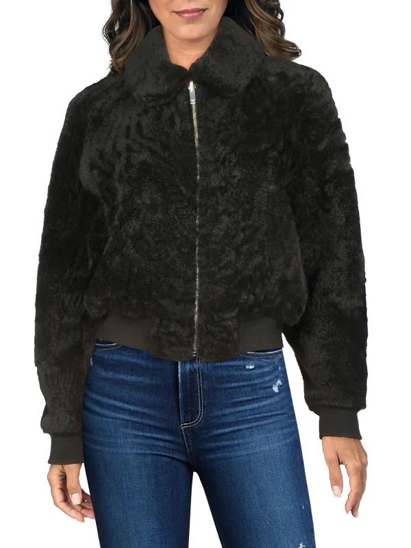 Street Graffiti Design Sleeveless Bomber Jacket Dolman Womens Leather Shearling Bomber Jacket Street Graffiti Design Sleeveless Bomber Jacket Dolman Womens Leather Shearling Bomber Jacket