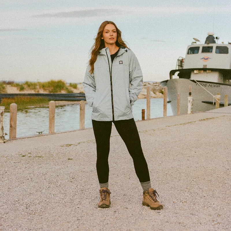 Round neck design Knit women’s pants HARBOR JACKET