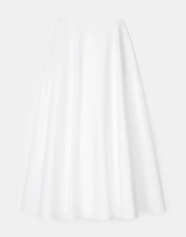 Multi-functional style Casual pleated skirt Helena Skirt In Classic Stretch Cotton