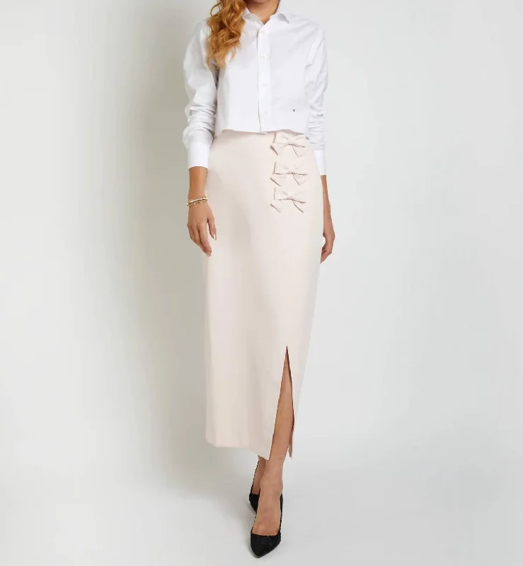 Retro Skirt Design Puff skirt La Vanessa Skirt In Pink