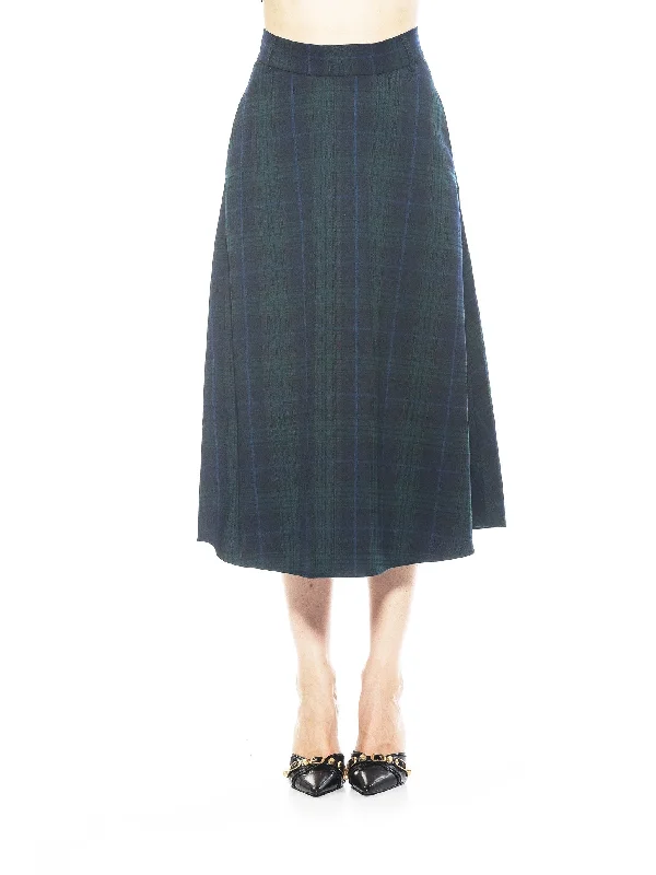 Comfortable and simple Plain wrap skirt Leonie Skirt