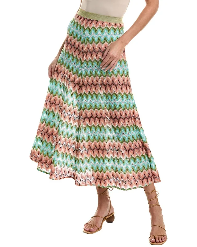 Sports Tights Side-zip skirt M Missoni Skirt