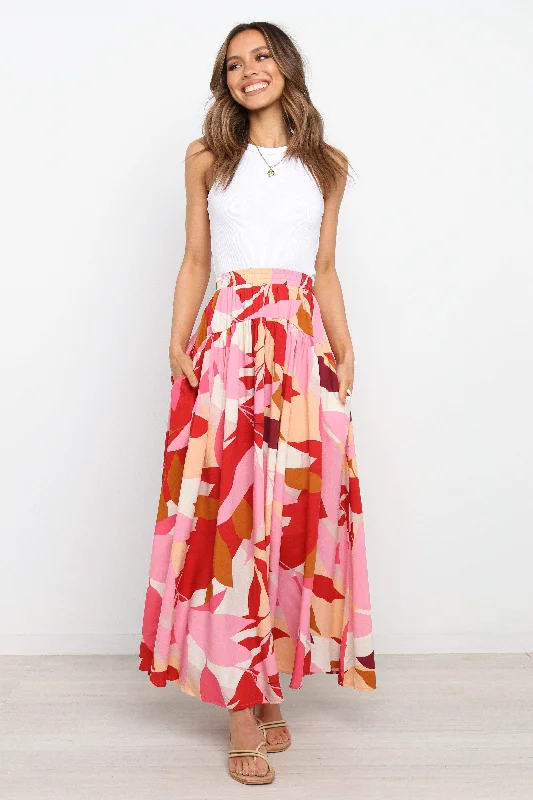 Fashion Style Pleated mini skirt Madoc Skirt - Pink