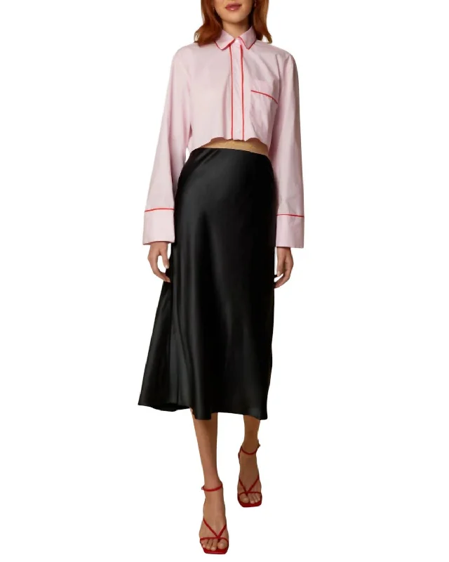 Sports Jumpsuit Studded skirt Maxou Skirt In Black