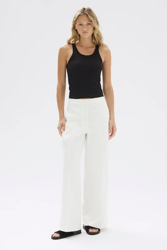 Street Personality Style Taffeta skirt Samara Linen Pant