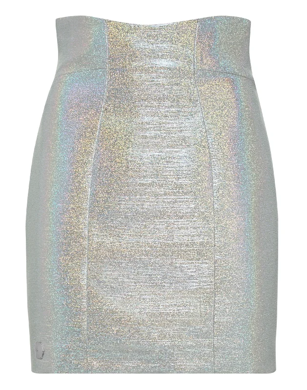 Sports Functional Style Sequin A-line skirt Short Skirt Rock PP