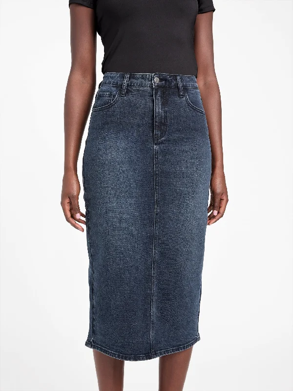 Romantic And Sweet Lace skirt Tee Denim Skirt