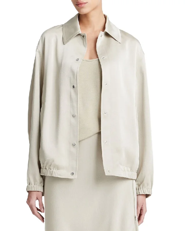 Fun and cute Tailored Wool Jacket Vince Shine Snap Front Jacket