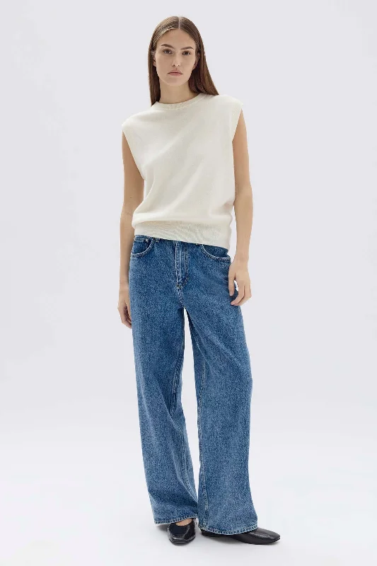 Sports Fitness Style Bold printed skirt Womens Boyfriend Jean