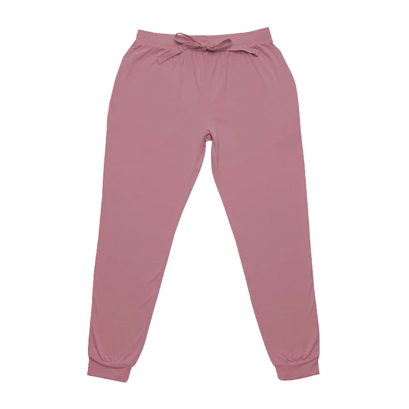 Luxury and fashionable Comfy women’s pants Women's Jogger Pants in Dusty Rose