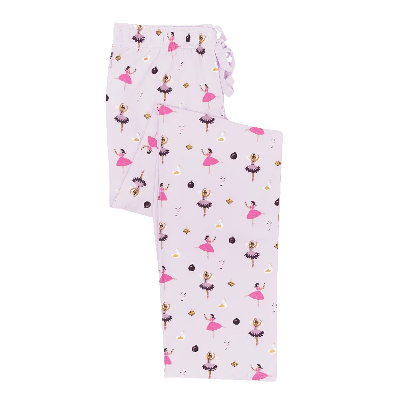 Exquisite workmanship Stretchy leggings Women's Lounge Pants in Sugar Plum