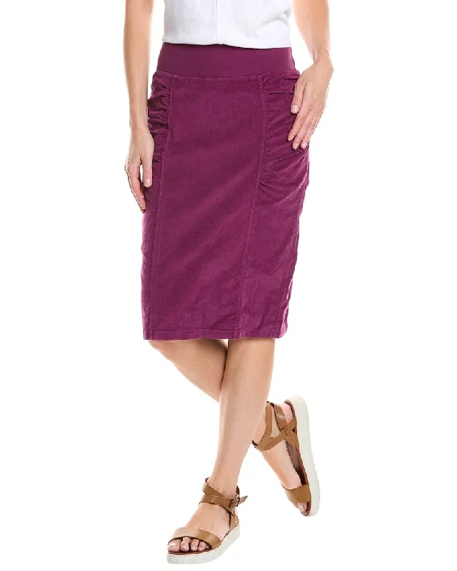 Street Style Gingham skirt XCVI Mickey Skirt