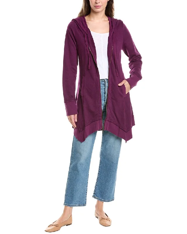 Sports Vitality Style Casual Denim Jacket XCVI Wearables Mercantile Jacket