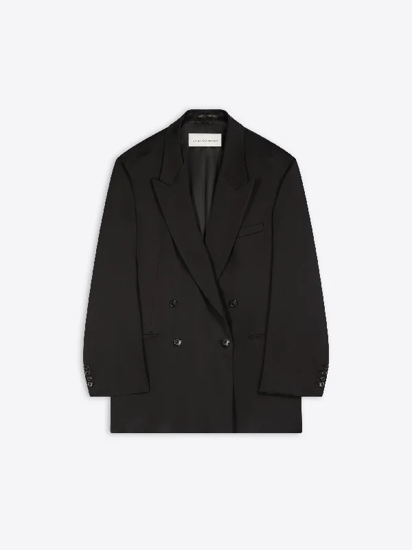 Printed pattern Linen blazer Oversized blazer