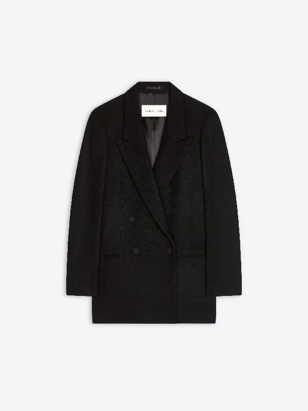 Free and comfortable Cotton blend blazer Oversized blazer